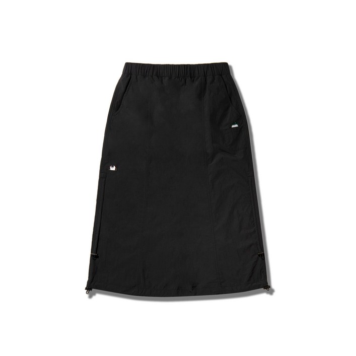 돕 여성 봄 여름 항아리 스트링 포인트 우븐 롱 스커트 3col