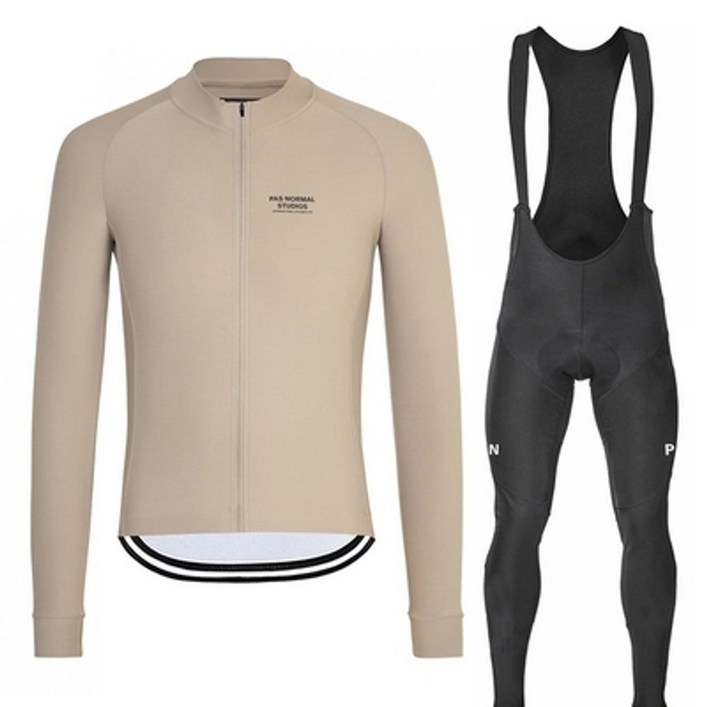 파스노말 스튜디오 싸이클복 긴팔 져지 라이딩 세트 자전거