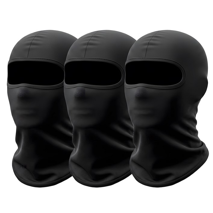 3set 여름 자외선차단 입체 쿨 바라클라바 자전거 오토바이 발라클라바