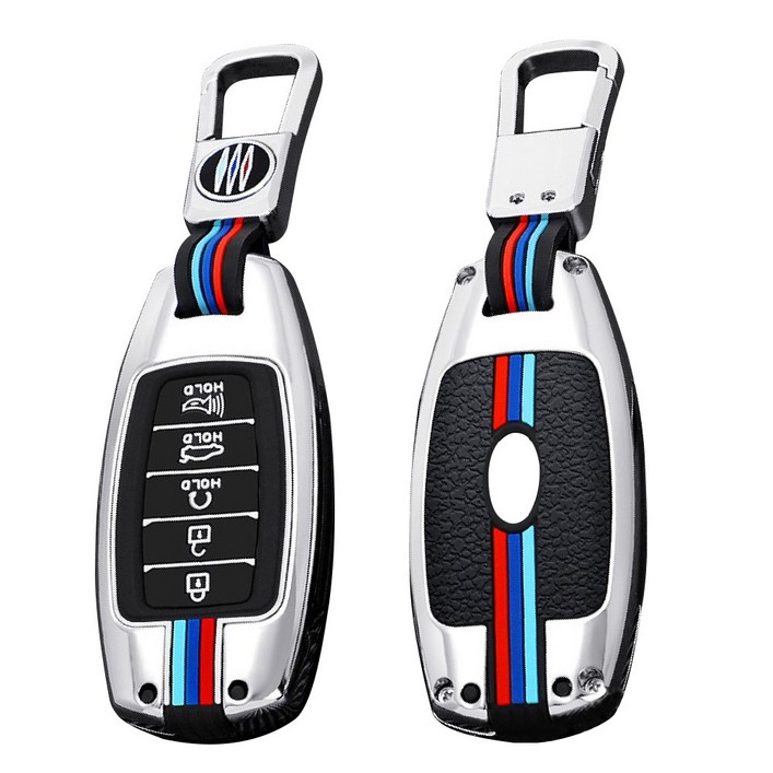현대 자동차 메탈  스마트 키케이스 차 키홀더 키링 키커버 코나 베뉴 그랜저IG 뉴싼타페TM 뉴벨로스터N I30PD 아반떼CN7 팰리세이드 싼타페TM