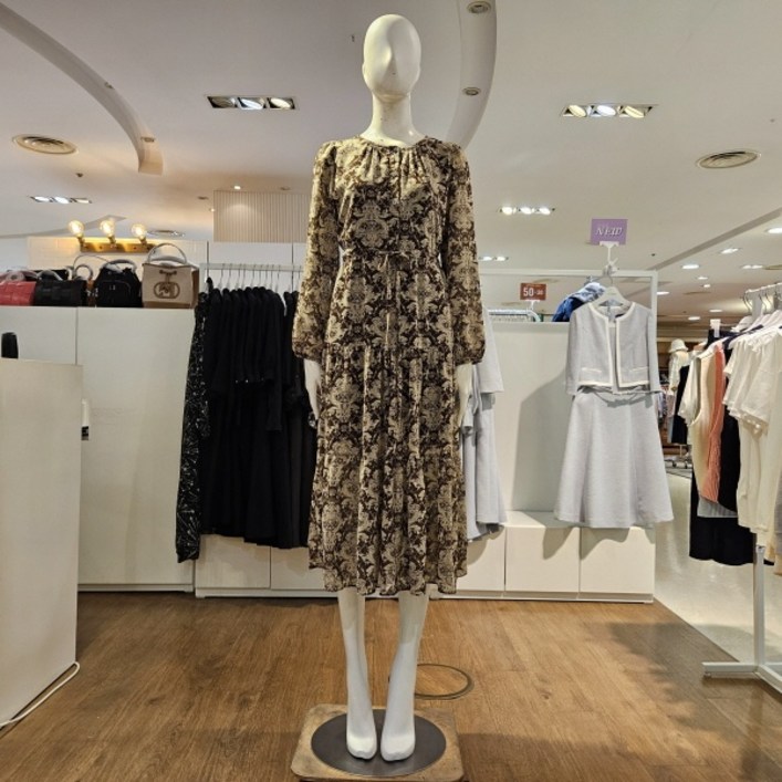 MB4XOPM309Z반오픈허리스트링원피스