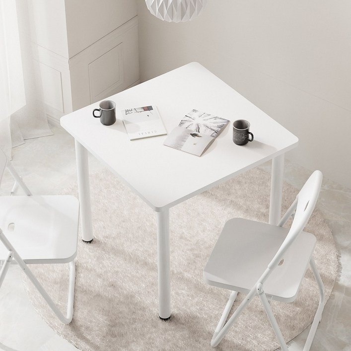 1인용 2인용 원룸 식탁 반원 반달