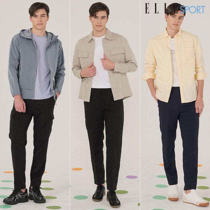 엘르스포츠 남성 멀티팬츠 3종