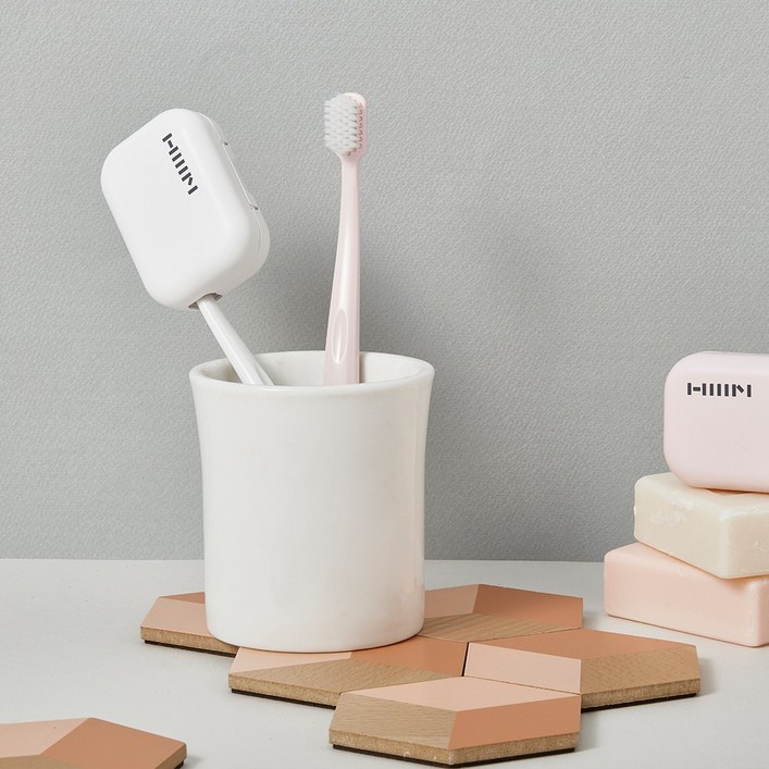 한샘 미니 휴대용 무선 칫솔 UVC LED 살균기