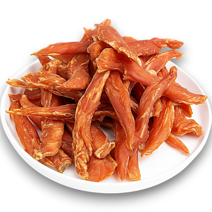 강아지 수제간식 국내산 닭가슴 대용량 무방부제 치석제거 개껌 간식마트, 1kg, 2개, 닭가슴안심