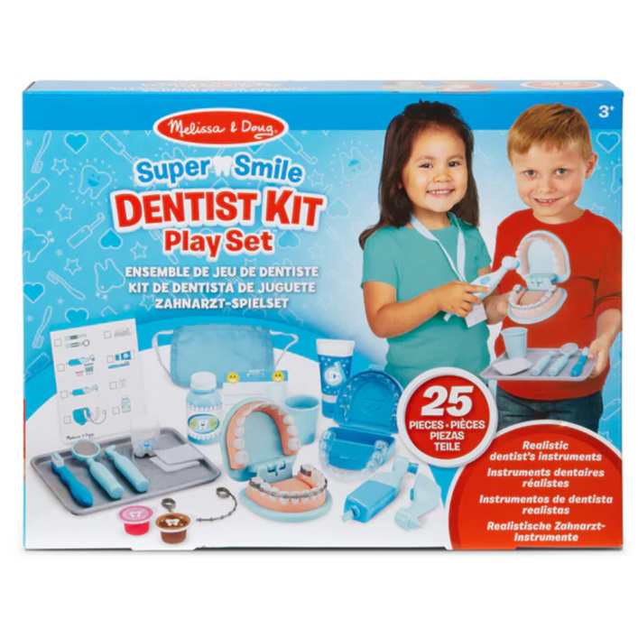멜리사앤더그 스마일 치과놀이 병원 놀이 의사 역할놀이 세트