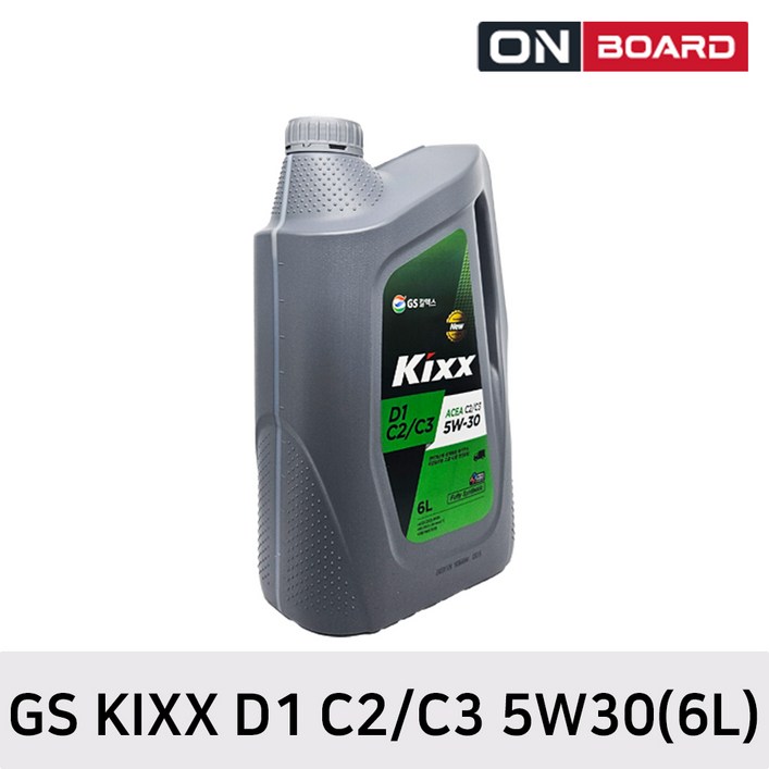 GS칼텍스 킥스 KIXX D1 C2/C3 디젤엔진오일 5W30 6L, 6L, 1개, 단일상품 - 쇼핑앤샵