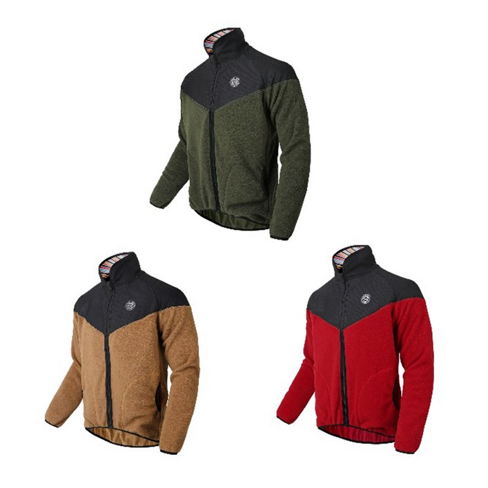 mcn 자전거의류 자전거 상의 기모방풍 플리스 자켓 겨울 자전거옷