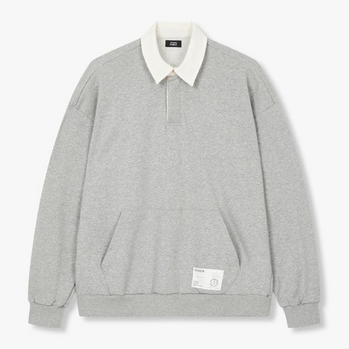 스튜디오톰보이 MEN 정상가119,000원 캥거루포켓 카라맨투맨 91M4422923 369196