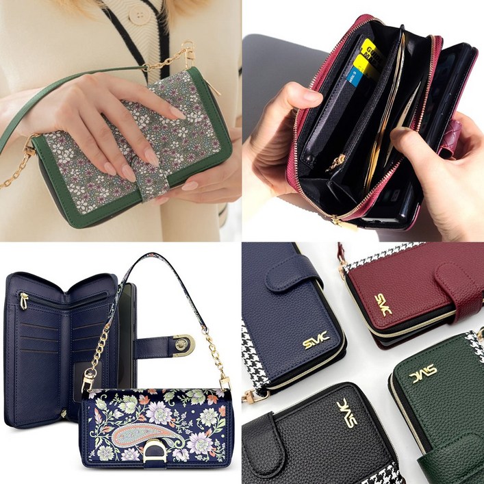 갤럭시S10 5G 고급 가죽 지갑형 다이어리 케이스 SMG977 지폐 카드 동전 수납 지퍼형