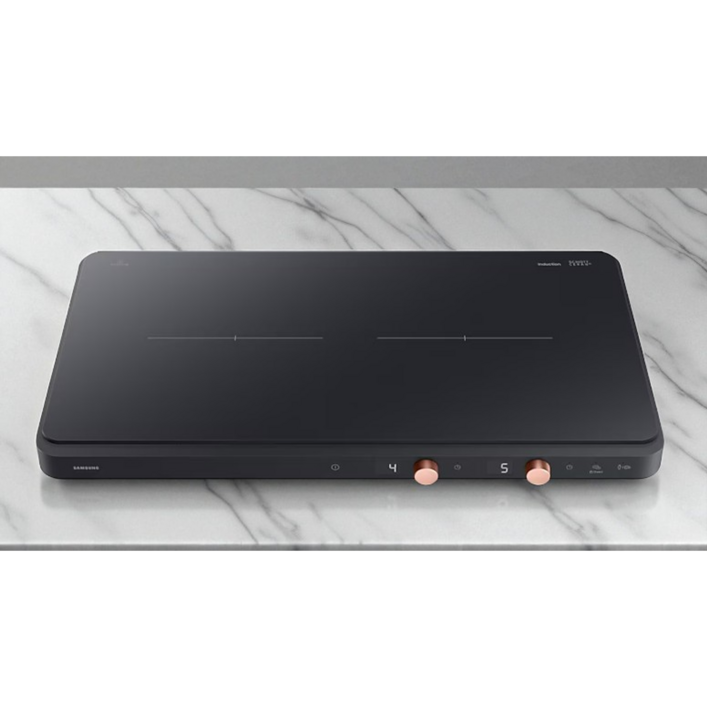 삼성전자 인덕션 더 플레이트 전기레인지 2구 자가설치 블랙