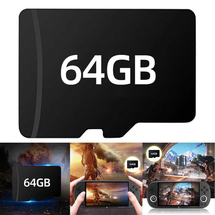 TRIMUI 스마트 프로 휴대용 게임 콘솔용 게임 스토리지 카드 내장 10000  20000  30000  게임 64 128 256GB