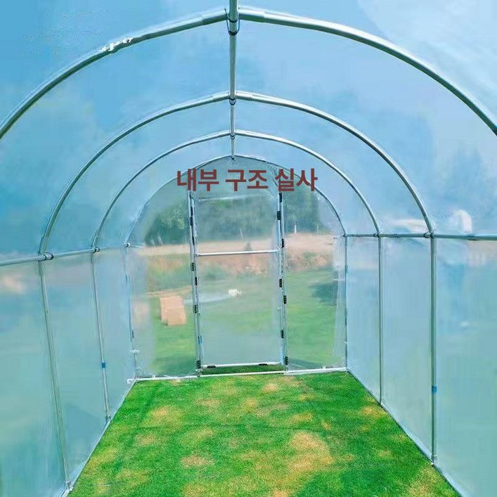 조립식 비닐하우스 농막 대형 농업용 천막, 폭 3m 길이 5m 높이 2m