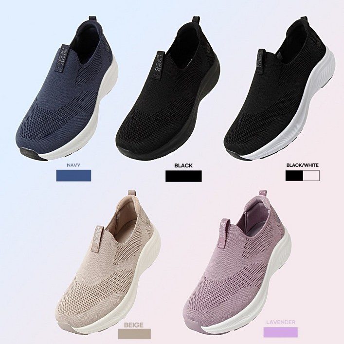 월드컵 Good Nice Fit 꽃길만 걷는 나만의 슬립온 190g 경량화 남여공용 발볼편한 가벼운 푹신한 신기벗기 편한 슬립온 굽높이 4cm 편하게 오래 신으세요 감사해요 모어