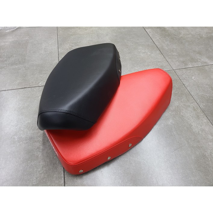 TMK 혼다 C125 전용 1.5 시트 미들시트 슈퍼커브110용도 판매중, 레드, 1개