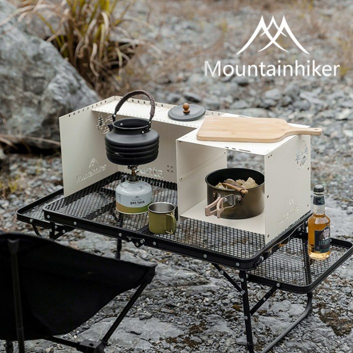 마운틴하이커 캠핑 버너 바람막이 쉘프형 구이바다 부르스타 가림막, 1개