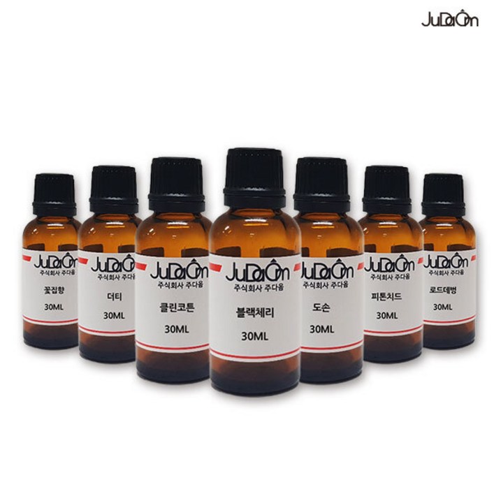 주식회사 주다옴 국내산 프래그런스 오일 30ml 101종,향수 원액, 디퓨저 향수 만들기, 만들기 DIY