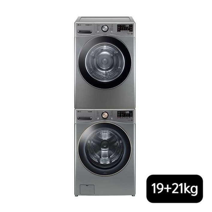 LG 트롬 실버 건조기 19kgRH19VTAN21kg 세탁기F21VDA LG 트롬 실버 건조기 19kgRH19VTAN21kg 세탁기F21VDA