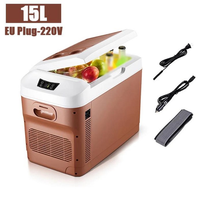 캠핑냉장고50리터 알피콜차량 캠핑 알피콜냉동고50 알피콜 알피콜 알피콜캠핑 알피콜40 차량용 차량 15L, 20L 미니 디지털 디스플레이 야외 캠핑 피크닉 자동차 가전 겸용