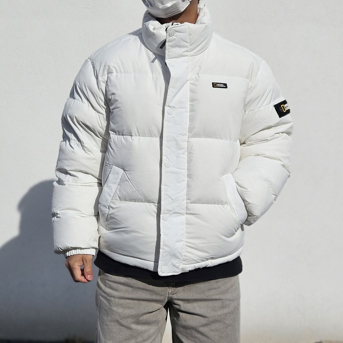 내셔널지오그래픽 패딩 남성 다운점퍼 프리미엄 덕 다운 겨울 아우터 오리털 파카