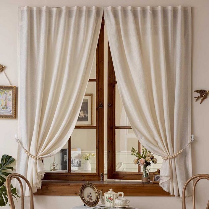 유스몰 나츠메 붙이는 인테리어 디자인 벨크로 커튼