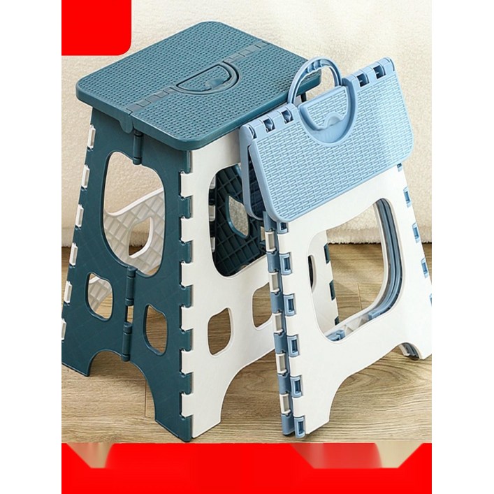 [가볍게 챙기는 의자] 폴딩체어 휴대용 플라스틱 튼튼한 스툴