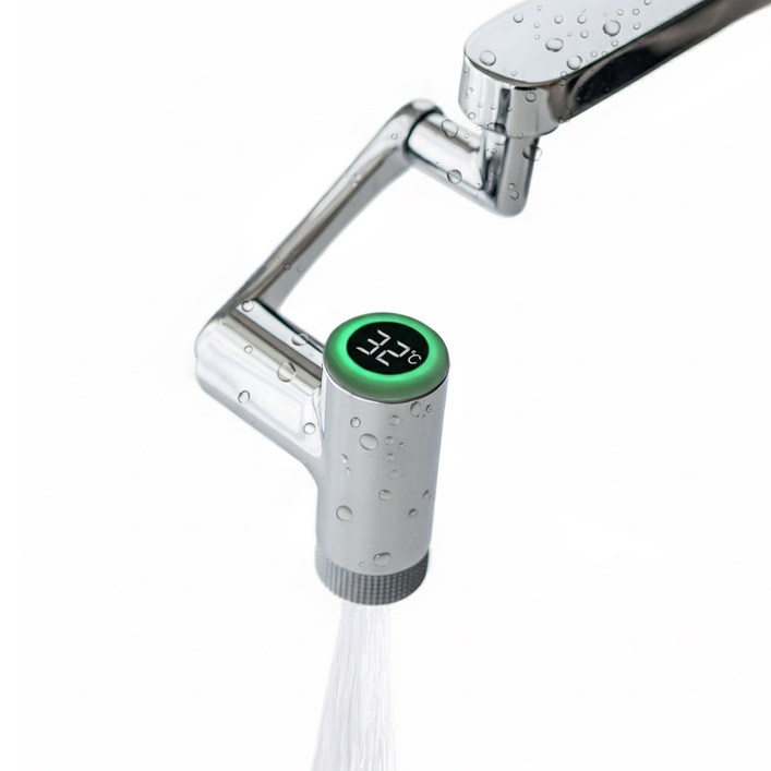 클링바스 회전 다기능 니플 스마트 워터탭 수전탭, 1세트