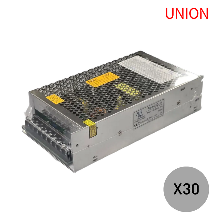 프리 비방수 SMPS 24V 200W LED안정기 컨버터 전원공급기 아답터, 30개