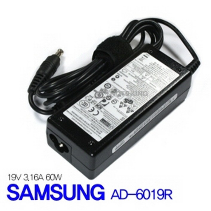 삼성 NT350U2A NT350U2B NT350U2C 정품 아답터 19V 3.16A 5.5mm