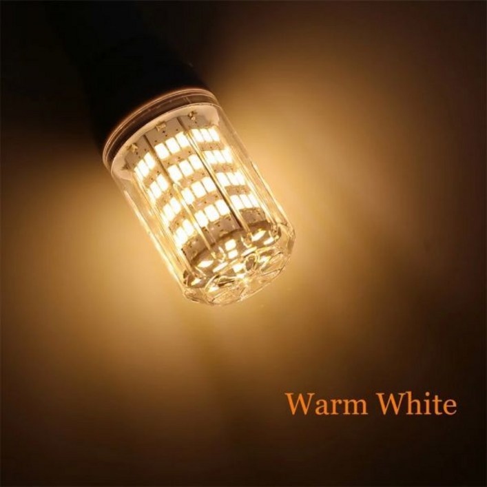 E27 E14 E12 E26 SMD 5730 27LEDs 7W LED 옥수수 전구 램프 크리스마스 샹들리에 촛불 조명, 집 조명 AC 110V 220V DC 12V 24V