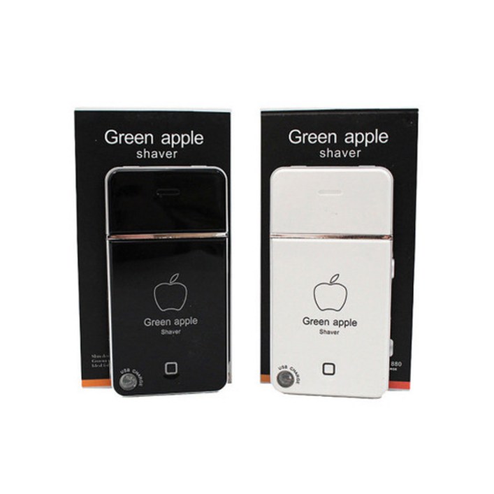 그린애플 휴대용 USB 충전식 전기 면도기