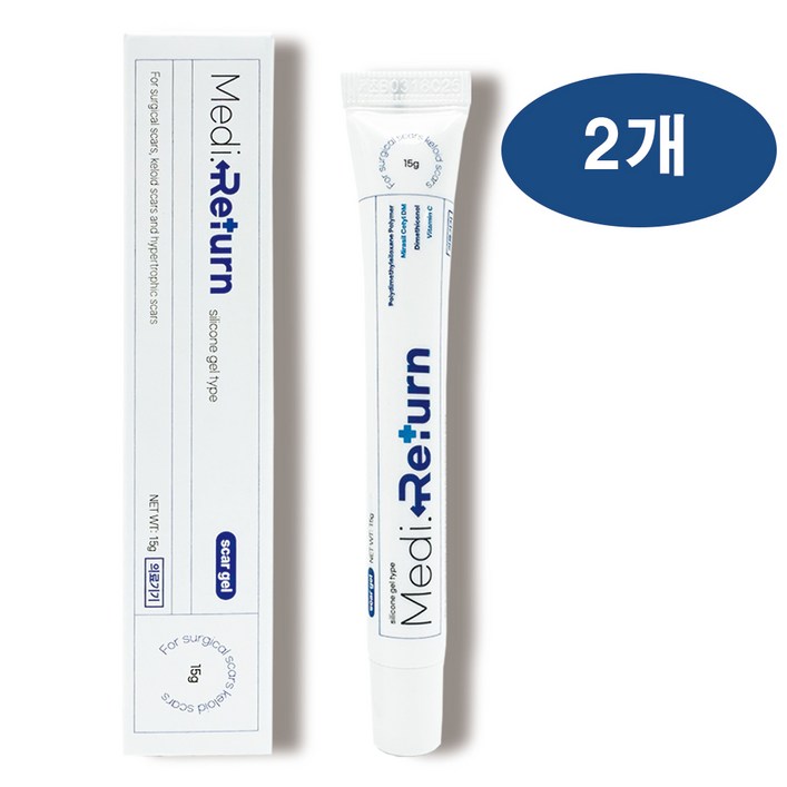 약국 입점 메디리턴겔 여드름 수술 화상 흉터 제거 연고 흉리무버 의료기기 15g