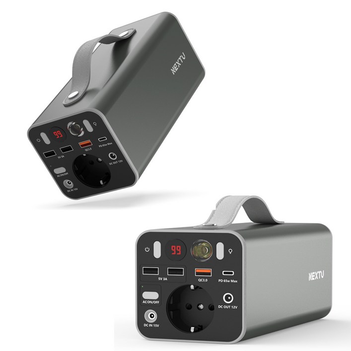 이지넷유비쿼터스 220V 대용량 보조 배터리 정현파 파워뱅크 휴대용 초고속충전 다중 입출력 스마트폰 노트북 캠핑 차박 낚시  전용어댑터