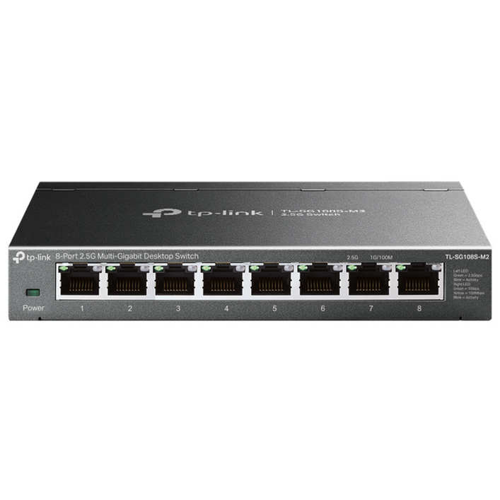 TP-LINK TL-SG108S-M2 2.5Gbps 8포트 스위칭허브, SG108S-M2 1대