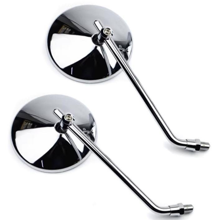 셀렉트템 혼다 슈퍼커브 C125 호환 2P 크롬 백미러 사이드미러 튜닝, 2세트