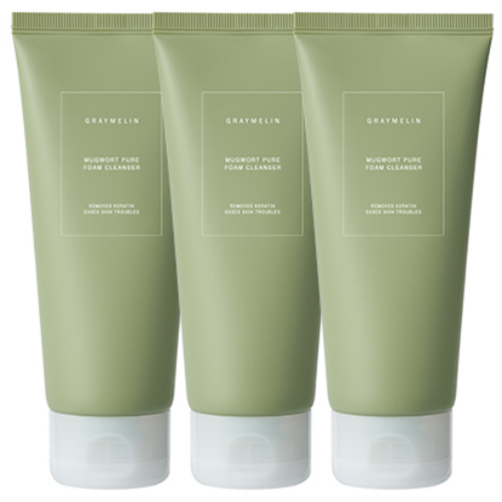 그레이멜린 사철쑥 수분진정 폼클렌징, 3개, 150ml