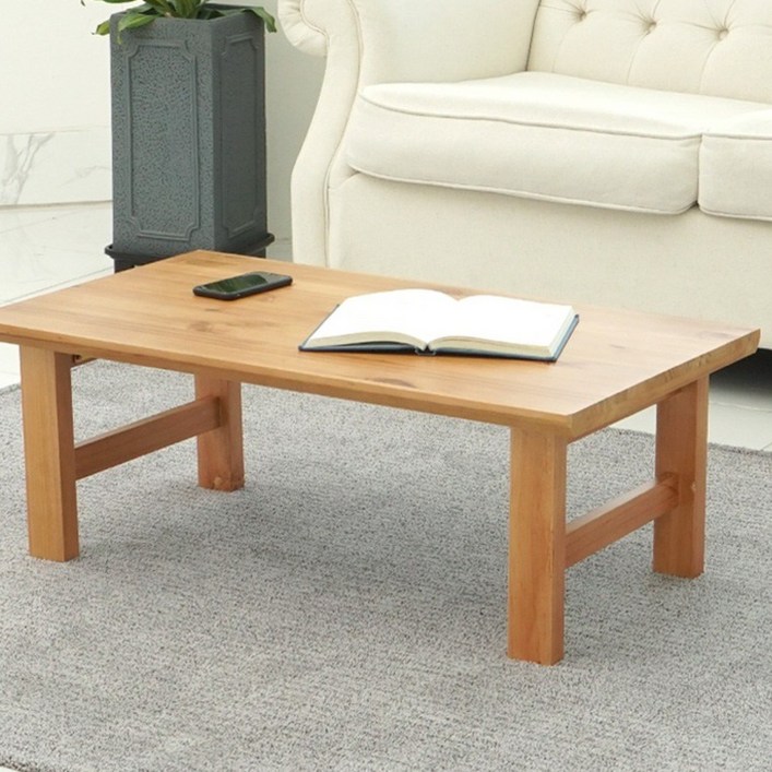 솔바람 접이식 원목 테이블 2size, 900