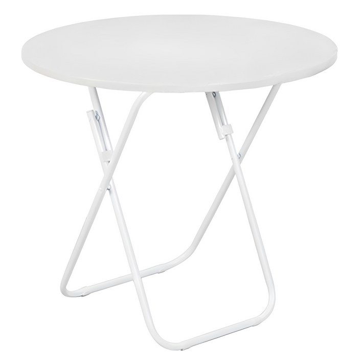 마켓플랜 접이식 심플 라운드 테이블 특대형