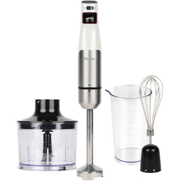 엔유씨 핸드블렌더 1000W 매트화이트 NHB100K, NHB100K
