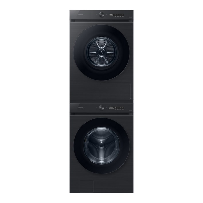 삼성전자 비스포크 그랑데 AI 직렬설치 세탁기  건조기 패키지 세트 WF21CB6650BV7N 21kg  17kg  상단설치키트 방문설치