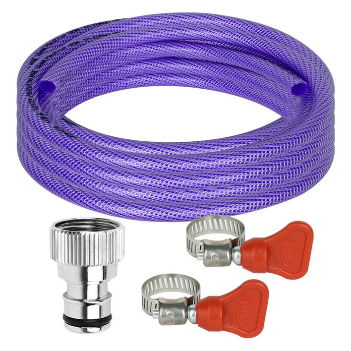 꼬이지 않는 물호스 3종 세트 10m