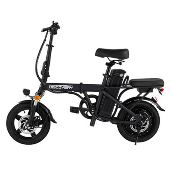 레이윙 디스커버리 접이식 전기자전거 ENTRYF14E10, 스틸, 팬텀블랙
