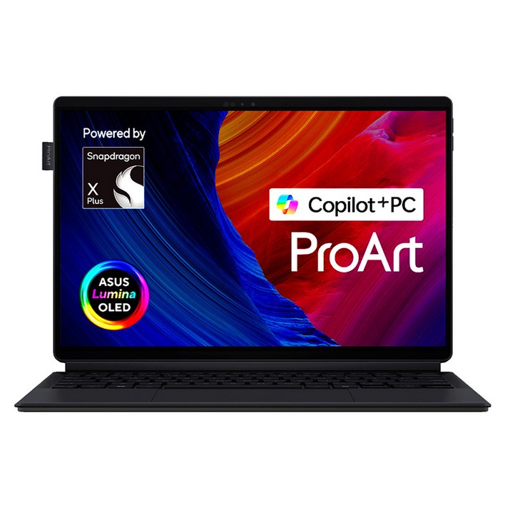 에이수스 2024 프로아트 PZ13 13.3 스냅드래곤, 나노 블랙, HT5306QALX017W, 1TB, 16GB, WIN11 Home