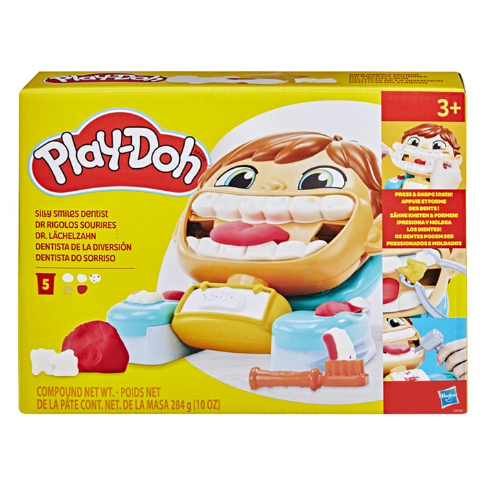 플레이도우 싱글벙글 어린이 치과의사 클레이 세트