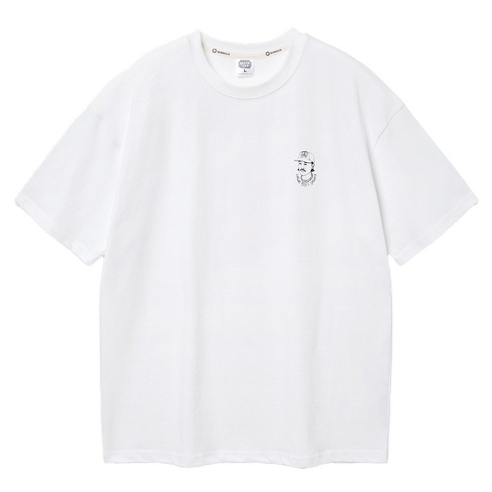 앨빈클로 남녀공용 BOYS 오버핏 반팔 티셔츠 AST4717