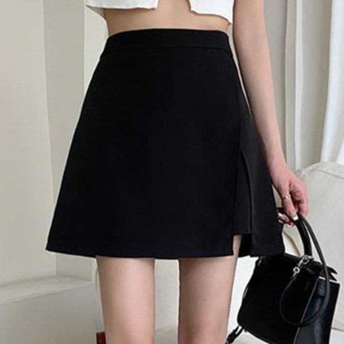 메이첼 엘로디 슬릿 랩스타일 치마바지 10627