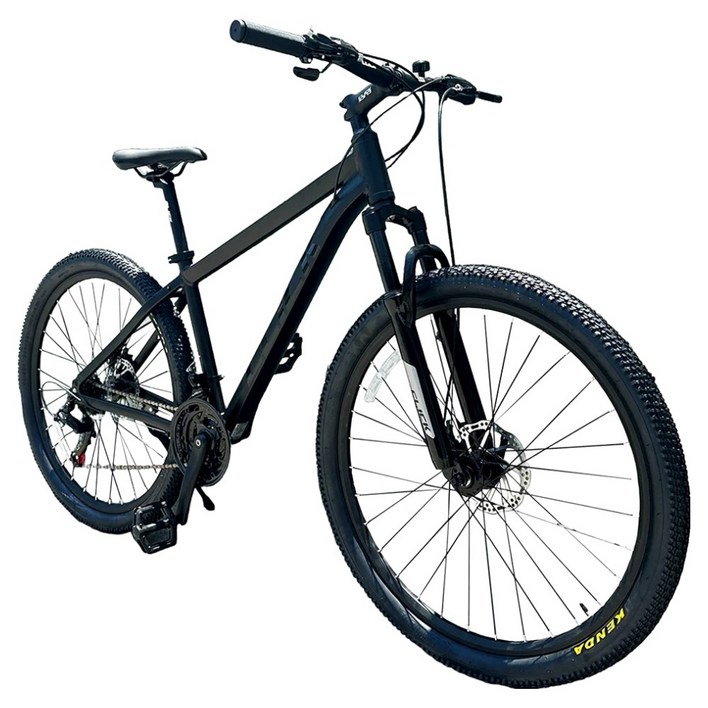 클릭 알루미늄 시마노 21단 디스크브레이크 MTB 자전거 27.5D 미조립, 무광블랙 미조립, 1개