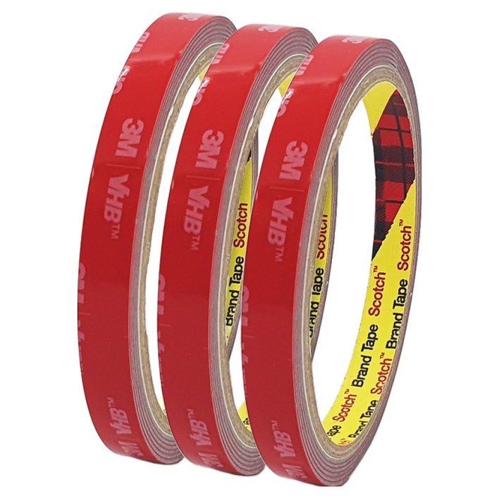 쓰리엠 VHB 초강력 아크릴폼 그레이 양면테이프 10mm x 1.5m