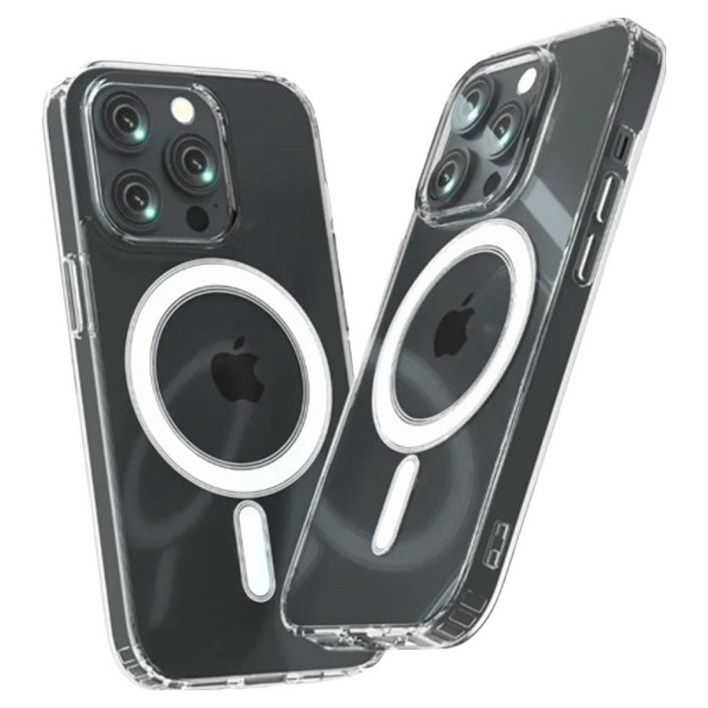 케이스틱 초강력 자석 맥세이프 변색없는 젤하드 휴대폰 케이스