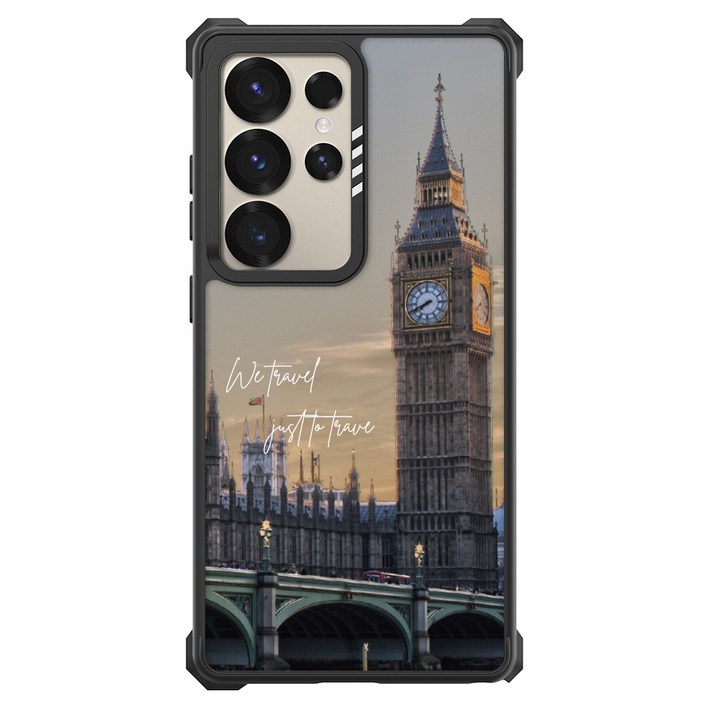 제이투웍스 맥세이프 호환 저스트트래블 마그네틱 임팩트 제로 범퍼 휴대폰 케이스